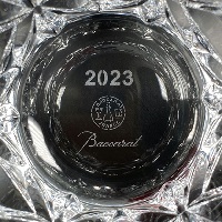 バカラ エクラ タンブラー 2023刻印 名入れロックグラス 綿の実工房