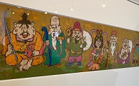 縁起物絵画　七福神