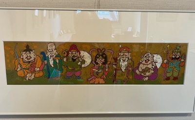 縁起絵画　七風神