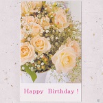 誕生日の花カード・メッセージカード・ギフト