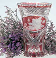 カガミクリスタル花瓶一輪挿し花器