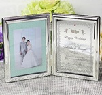 ミラーフォトフレーム名入れ 結婚祝い 内祝い 引き出物 名入れ記念品 オリジナルギフト 名入れギフト 綿の実工房