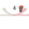 紅白10本結びきり【熨斗】：「名入れギフト・記念品」綿の実工房