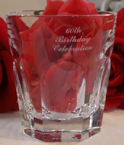 バカラグラス名入れ アルクールタンブラー ロックグラス baccarat 名入れギフト 記念品 贈り物 綿の実工房