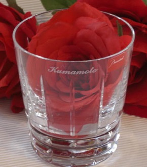 バカラ アルルカンタンブラー 側面名入れ 名前入りグラス 綿の実工房