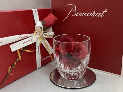 バカララッピング バカラ専用箱 バカラ専用リボン バカラ正規手提げ袋付 綿の実工房