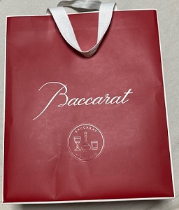 バカララッピング バカラ正規手提げ袋付 綿の実工房