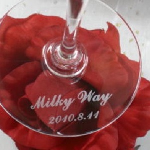 台座名入れ バカラグラス 名入れギフト・名入れ記念品