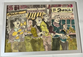 奏でるアート　森浩毅原画名入れ