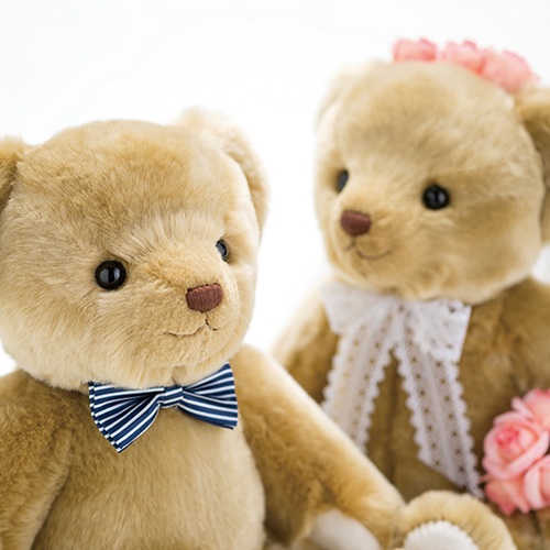 体重・ウエイトベア テディベア キャメリー 名入れギフト 名入れ記念品 綿の実工房