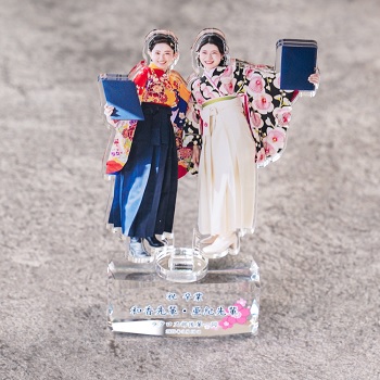 プレミアムアクリルシリーズ メモリアル 写真 名入れ記念品