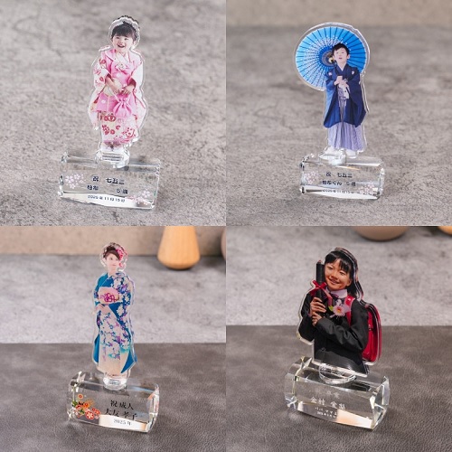 プレミアムアクリルシリーズ メモリアル 写真 名入れ記念品