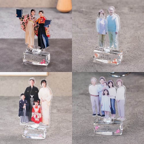 プレミアムアクリルシリーズ メモリアル 写真 名入れ記念品
