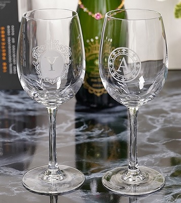 ワイングラス名入れ GL-1 シングル GL-1W ペア 名入れ 名前入りグラス 名入れギフト 名入れ記念品 綿の実工房