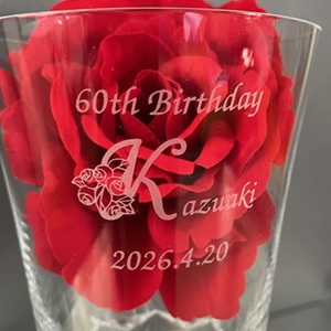 花文字名入れ 装飾アルファベット 名前入りギフト オリジナルギフト 名入れ記念品 綿の実工房