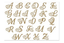 花文字名入れ 装飾アルファベット 名前入りギフト オリジナルギフト 名入れ記念品 綿の実工房