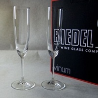 リーデル シャンパングラスペア 名入れ記念品 オリジナルギフト