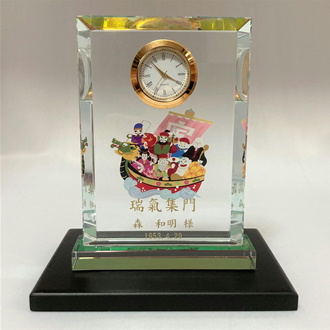 福時計名入れ 七福神 オリジナルギフト 綿の実工房