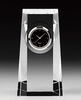 時計名入れギフト カガミクリスタル製 Q427 綿の実工房